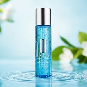 Clinique Turnaround Lotion with Silver Cap and Blue Bottle